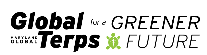 Global Terps for a Greener Future Logo