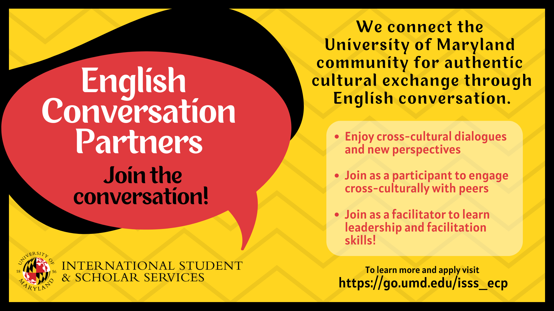 English Conversation Partners (ECP) | Maryland Global