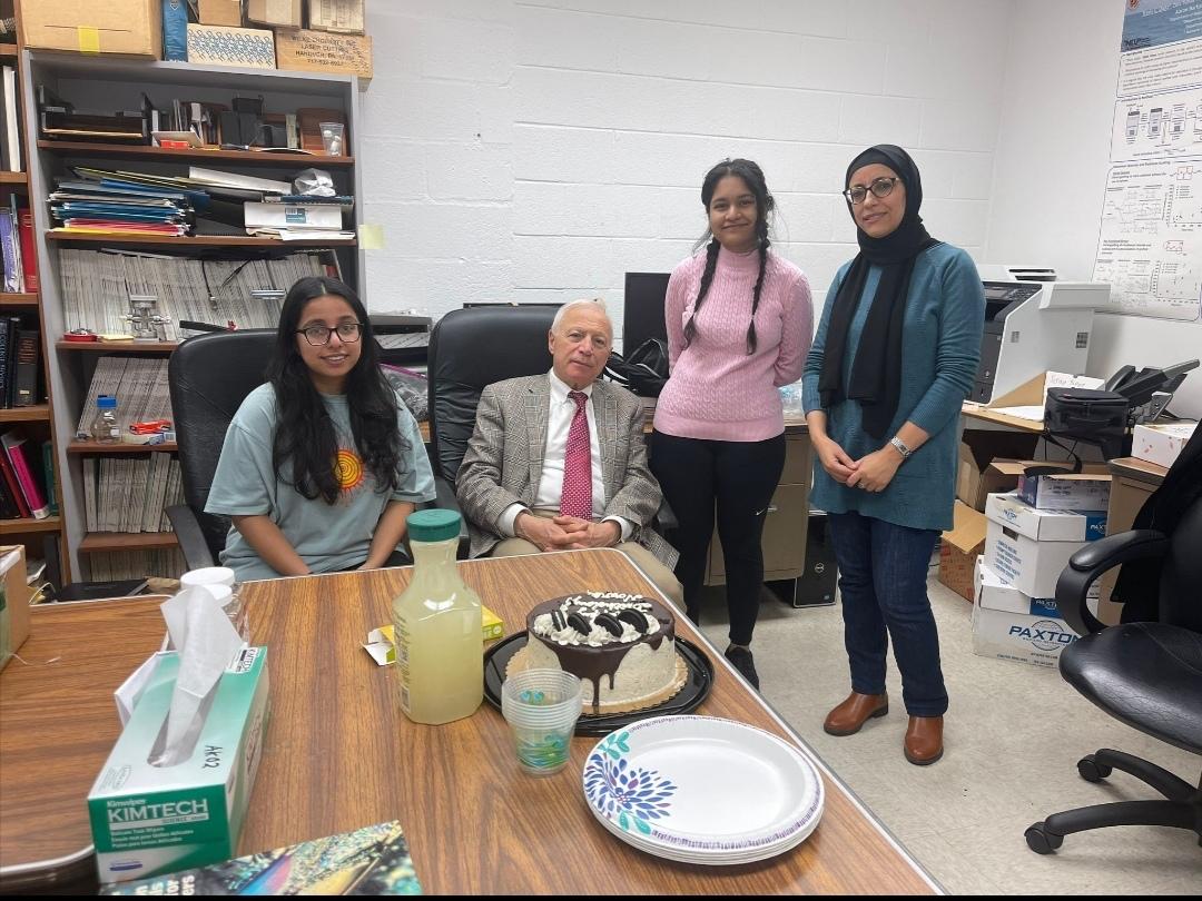 Dr. Noura Bouchikhi and her team at UMD. 