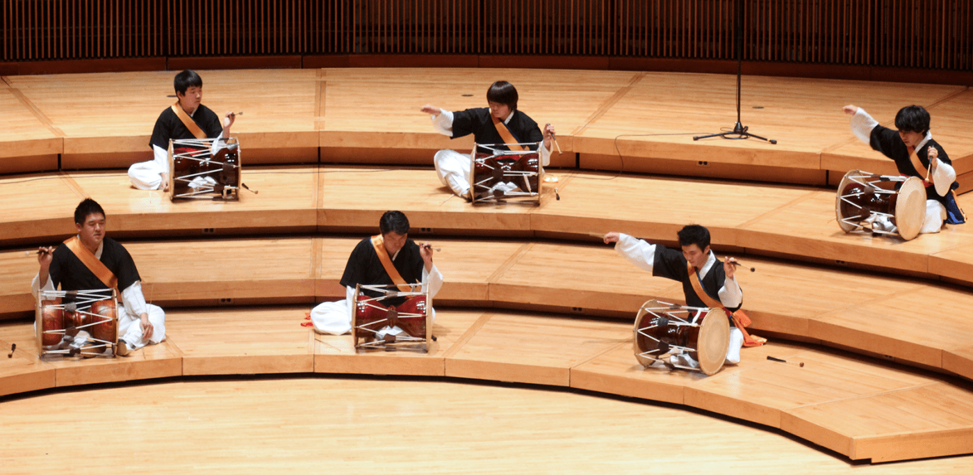 Picture of UMD Korean Percussion Ensemble