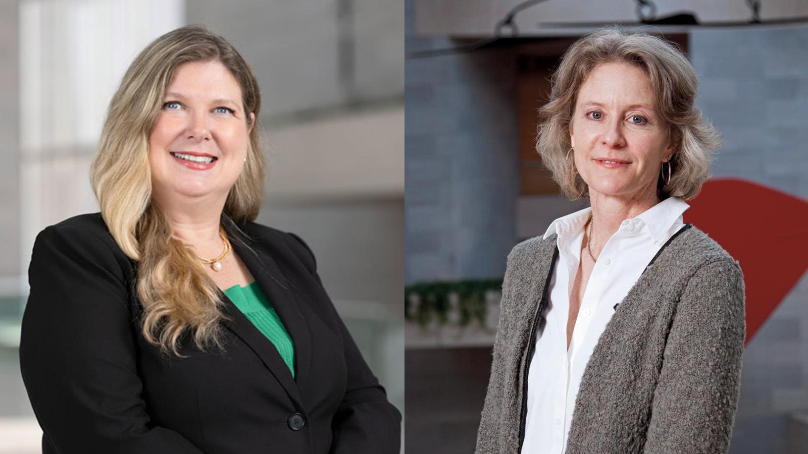 Headshots of Kimberly Jones and Mary Morton