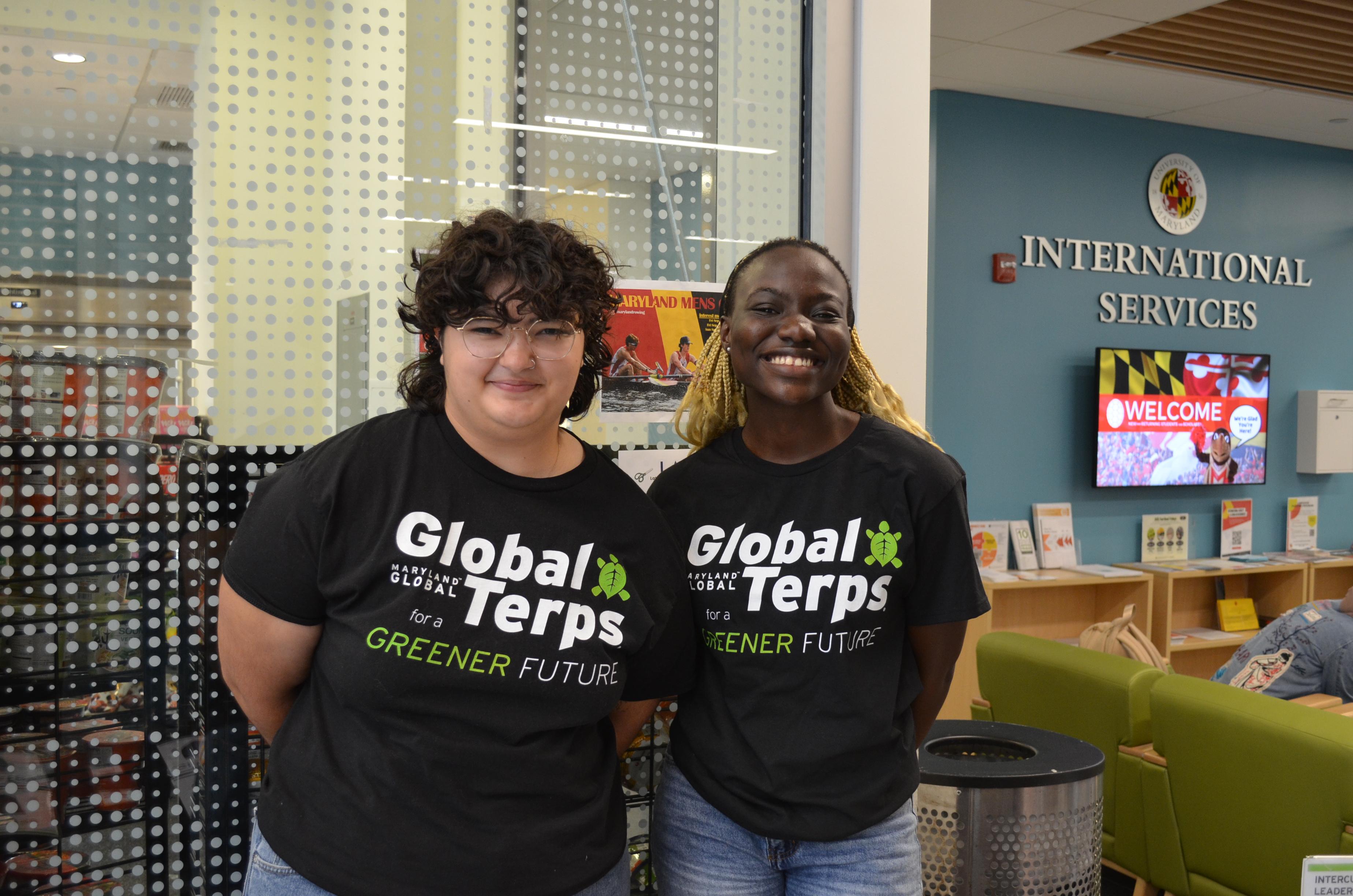 Abigail Vanasse (left) and Omarichachukwu Obiorah (right)