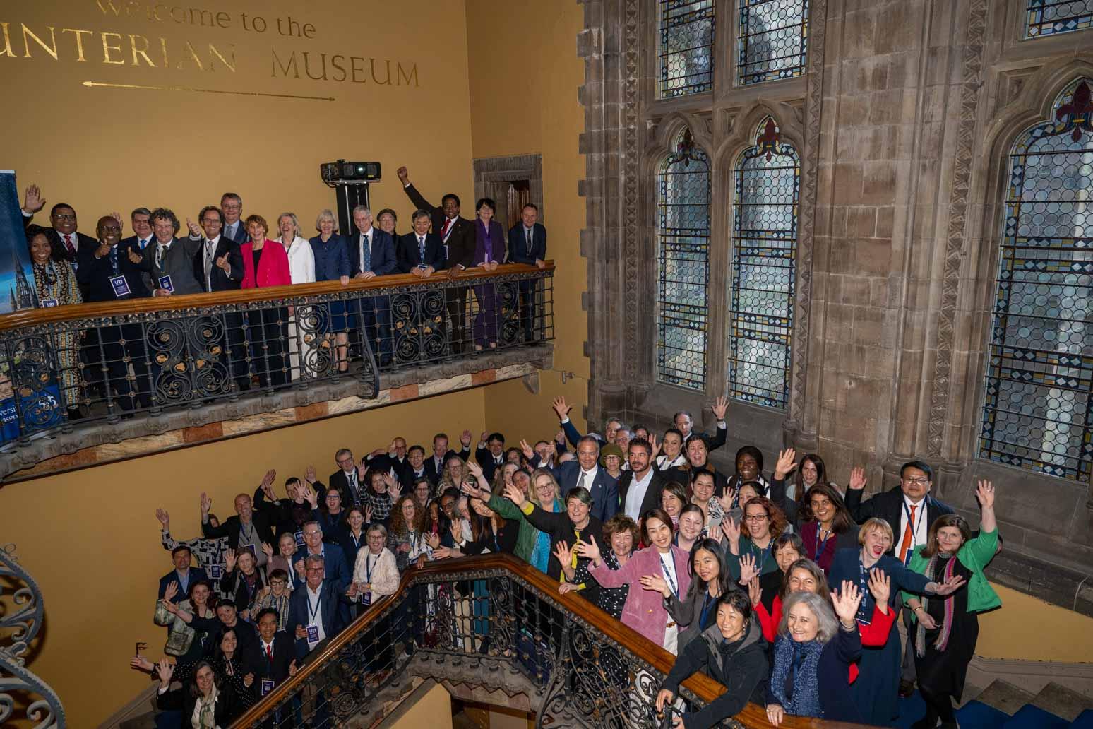 U21 summit group photo at University of Glasgow