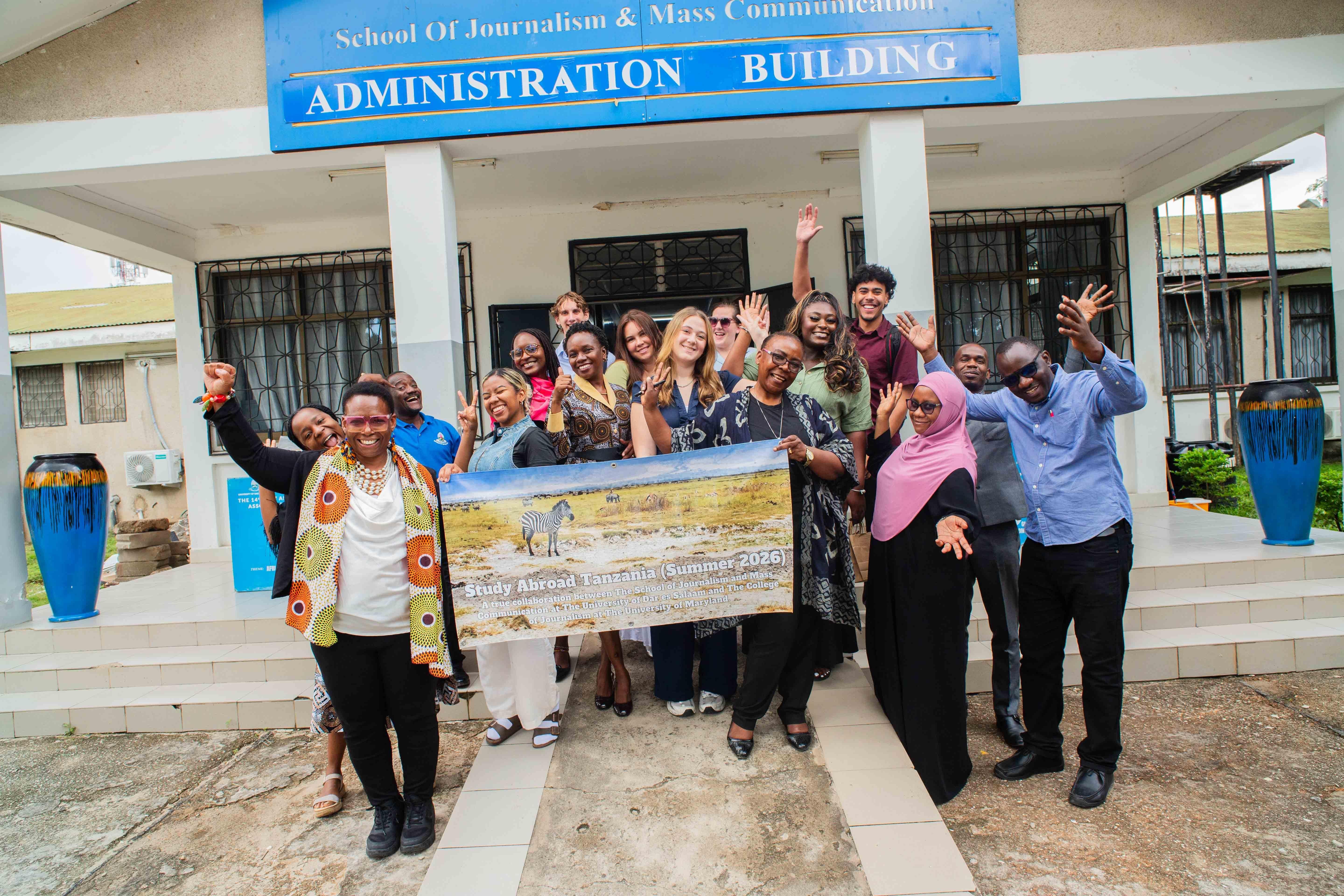 UMD-Summer: Tanzania Journalism and the Media participants